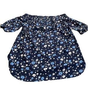 Michael Kora Floral Off-Shoulder Top Size M‎